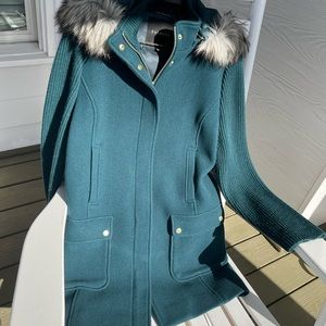 Fabric Made in Italy Wool/Nylon Coat